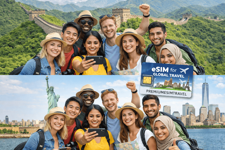 Travel eSIM - Stay connected worldwide with high-speed 4G/5G data